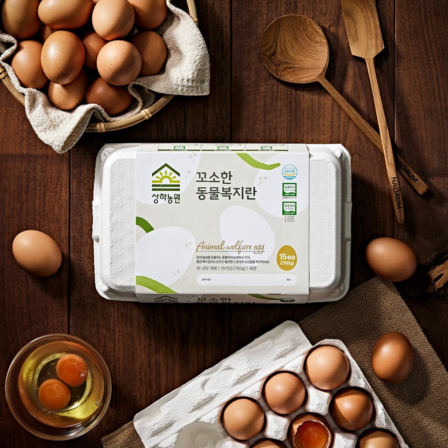 상하농원 공식스토어 상하농원 꼬소한 동물복지 무항생제 유정란 30구