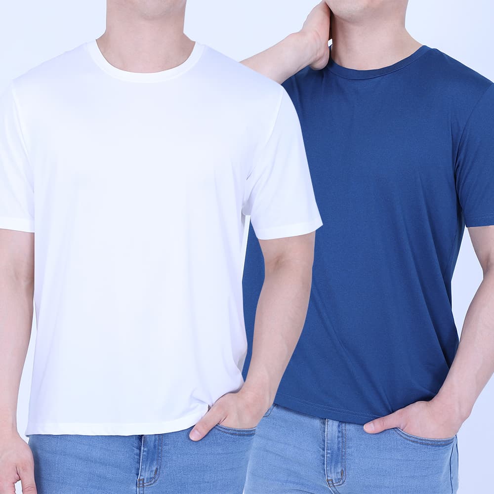 빌리언즈 남자냉장고티셔츠 땀흡수 얇은 짐웨어 반팔 쿨링 빅사이즈
