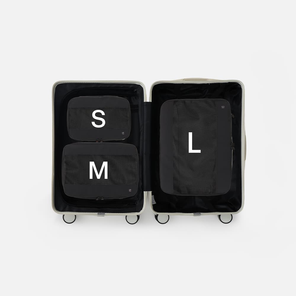 Branden 브랜든 여행 압축 파우치 라이트 S+M+L