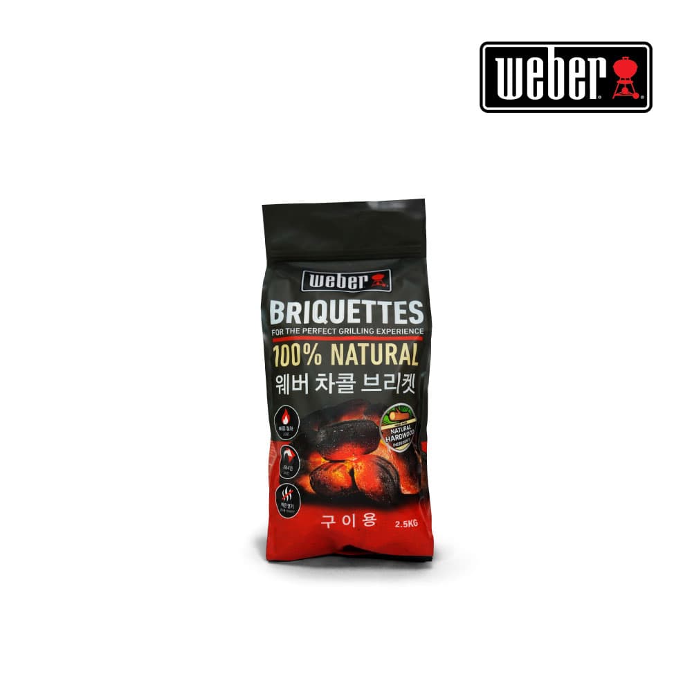 웨버 온라인 스토어 웨버 바베큐 숯 2.5kg 착화용품 - 최저가 12,350원