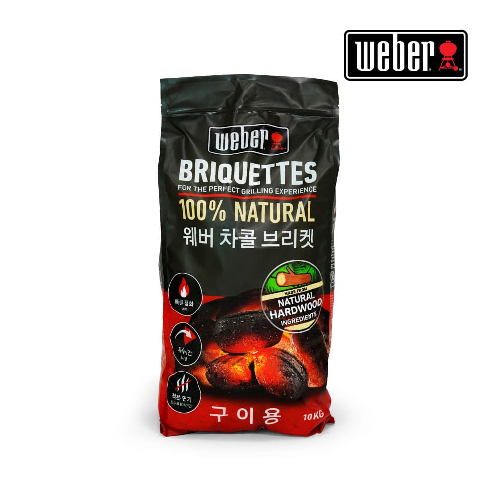 웨버 온라인 스토어 웨버 바베큐 숯 10kg 착화용품
