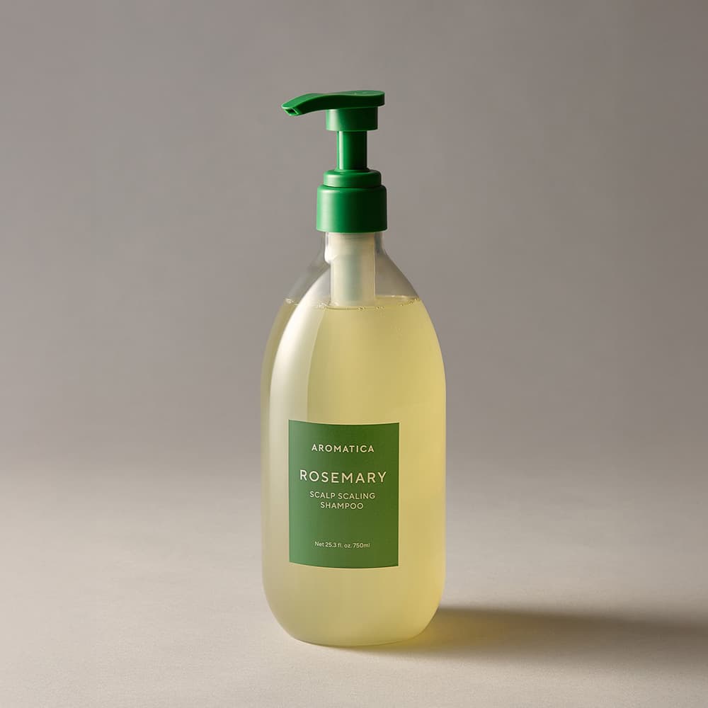 AROMATICA 아로마티카 로즈마리 스칼프 스케일링 샴푸 750ML 비건