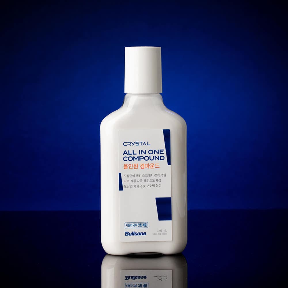 Bullsone공식몰 [불스원] 뉴 크리스탈 올인원 컴파운드 자동차 흠집 광택복원 140ml - 최저가 13,400원
