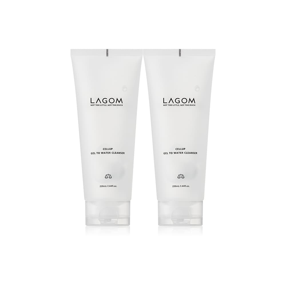 LAGOM: 본사직영몰 라곰 젤 투 워터 클렌저 220ml, 2개