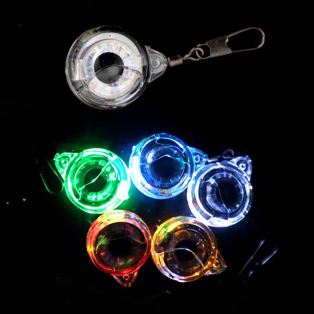 머털낚시 촉촉 LED 왕눈이 눈알 집어등 단색 5컬러 LED 수중램프