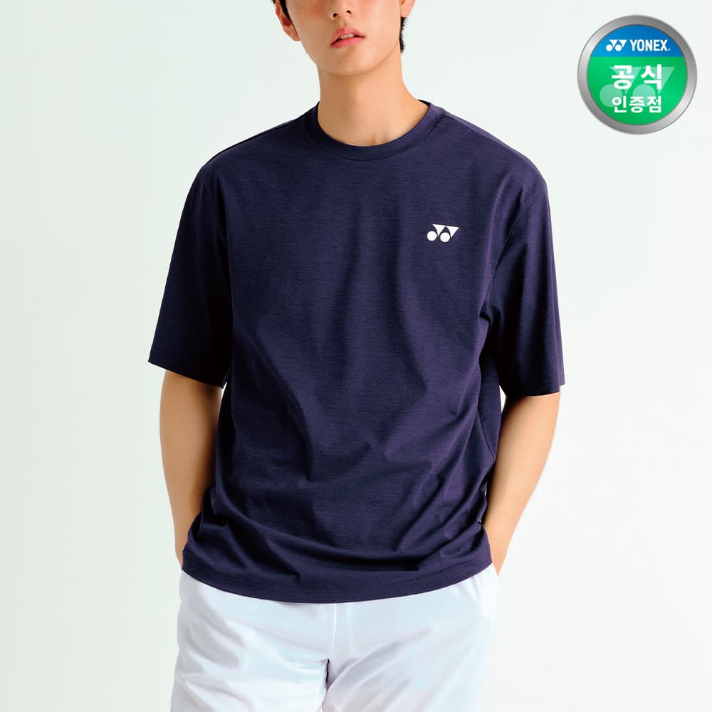 요넥스공식인증점 스포츠진 요넥스 253TS036U 배드민턴 오버핏 반팔 티셔츠 남녀공용 미드나잇 - 최저가 26,300원