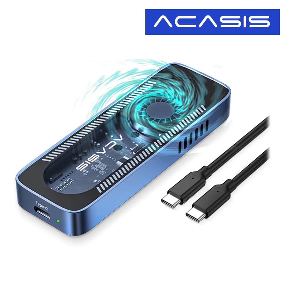 ACASIS 공식스토어 ACASIS 아카시스 EC-6608Air M.2 NVMe 10Gbps 외장SSD 케이스 - 최저가 29,900원