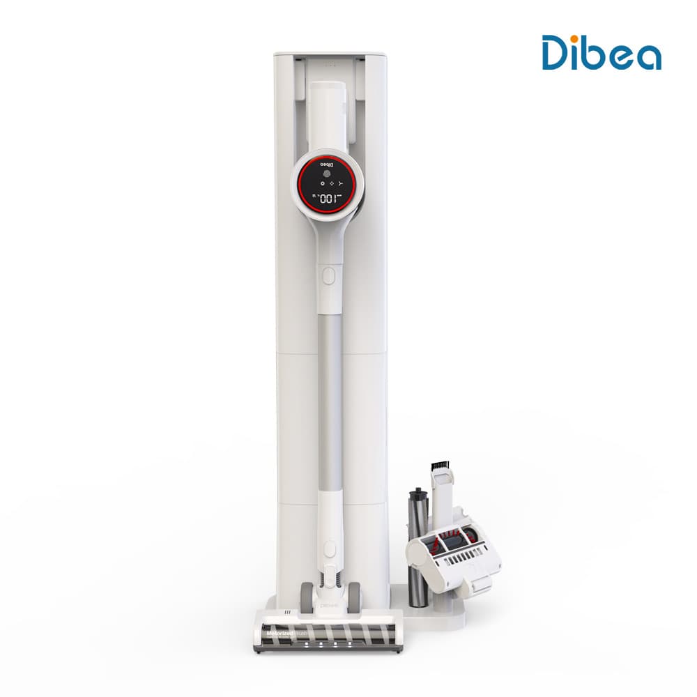 Dibea 디베아 무선청소기 ONE STEP 클린스테이션 자동 먼지비움 BLDC