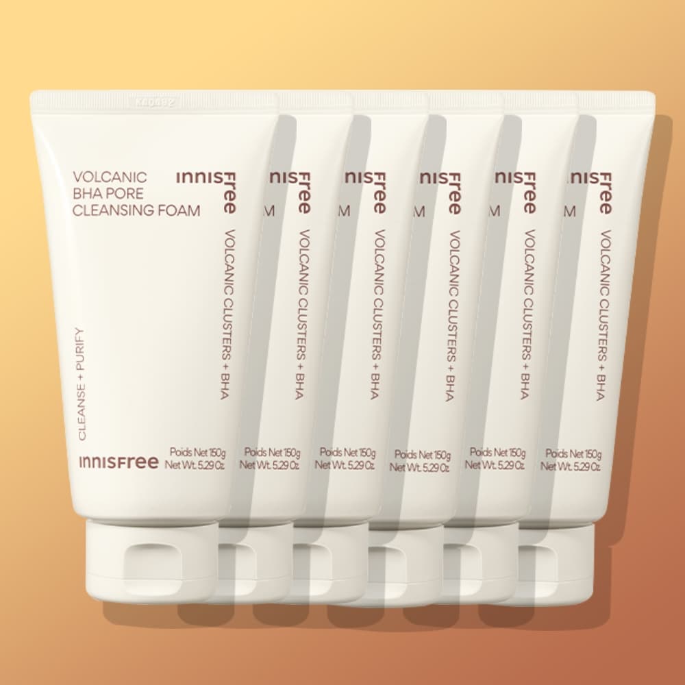 이니스프리 이니스프리 화산송이 바하 모공 폼클렌징 150ml, 6개 - 최저가 39,000원
