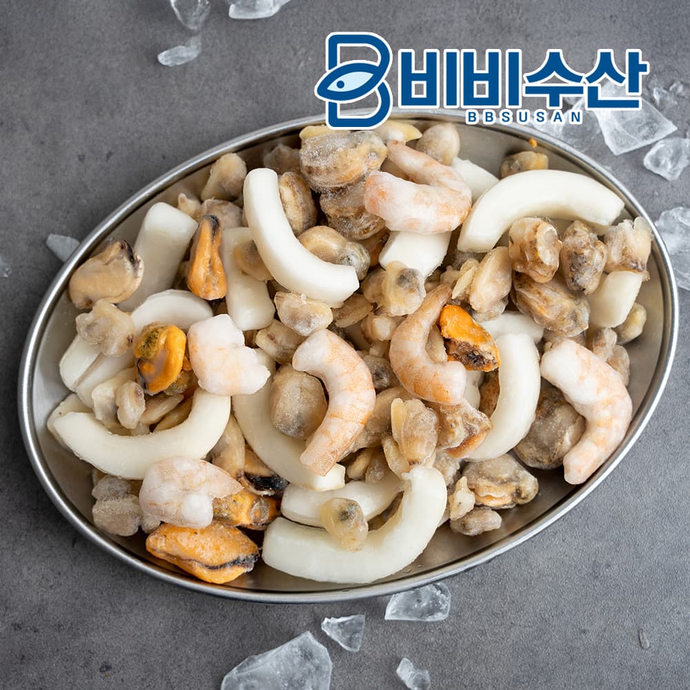비비수산 해물모듬 5종 믹스 2팩