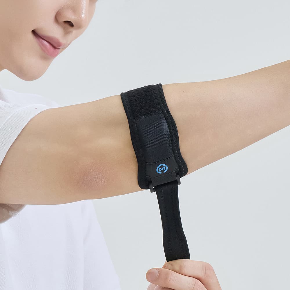 모매착 모매착 팔꿈치 보호대 테니스 엘보 골프 전완근 밴드