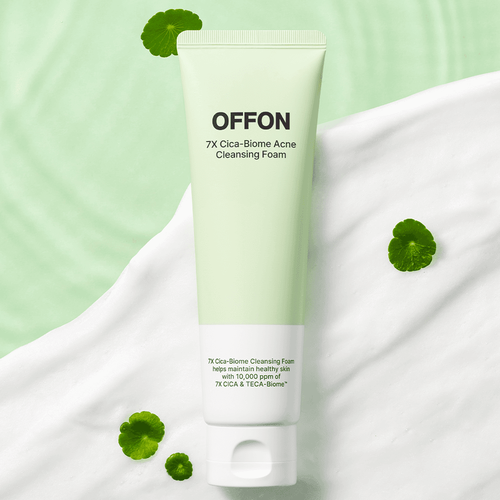 오프온 offon 오프온 살리실산 약산성 클렌징폼 시카 바하 아크네 여드름 딥클렌징 저자극 민감성 폼 클렌저