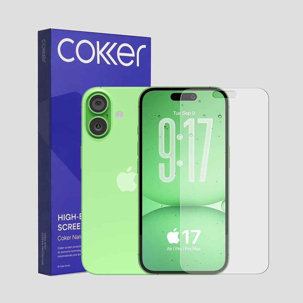 COKER 코커 종이질감 아이폰 액정 보호필름 아이폰17 2매입 - 최저가 14,900원