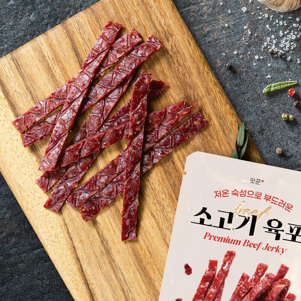 맛꾼푸드 부드러운 소고기 육포 - 최저가 7,900원