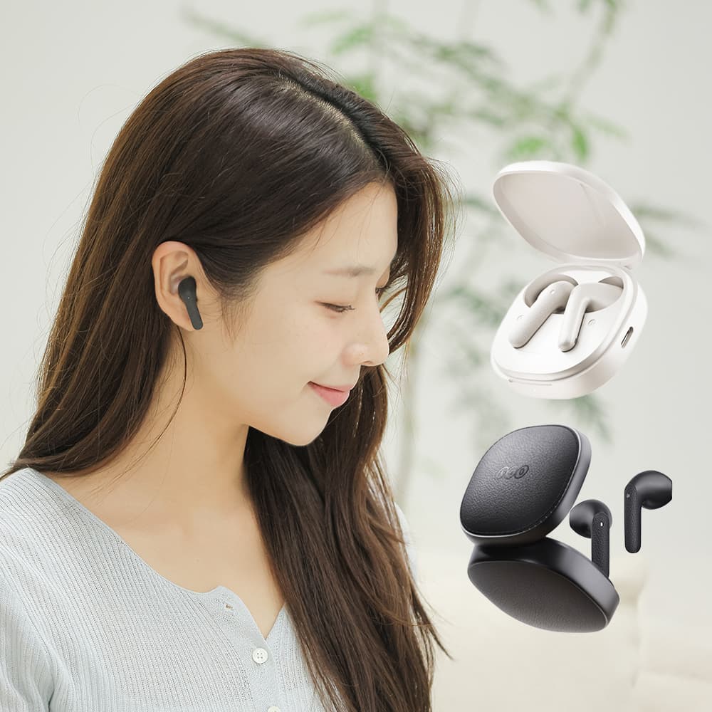 비욘드퍼니싱 NEW QCY AIR 초경량 블루투스 무선 이어폰 오픈형