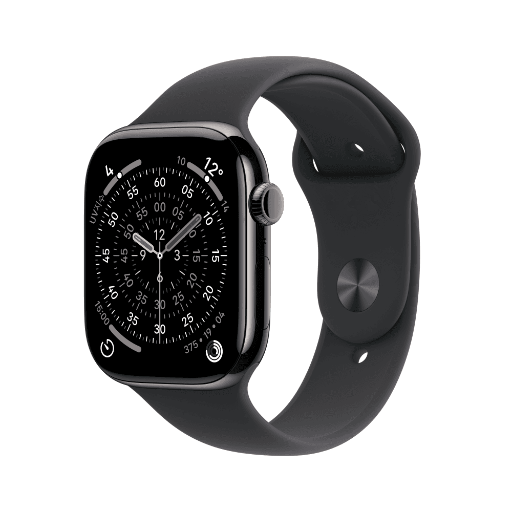 애플 공식 브랜드스토어 애플워치 11 셀룰러 슬레이트 티타늄 46mm 블랙 스포츠밴드 M/L - 최저가 1,069,000원