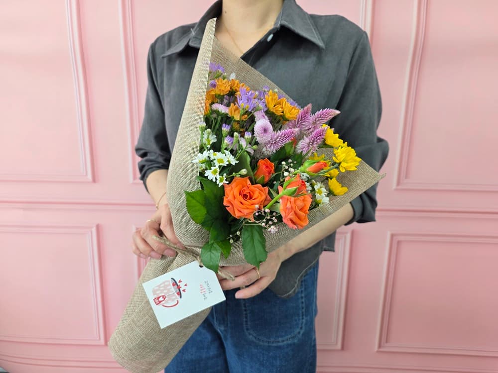 유스풀몰 유스풀몰 데일리한다발 생화 꽃 - 최저가 11,900원