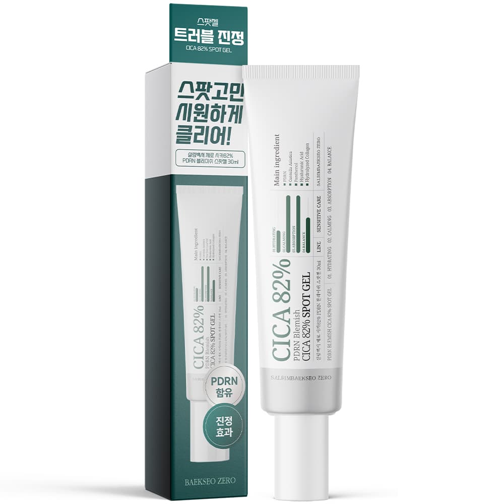 살림백서 살림백서 제로 시카82% PDRN 블레미쉬 스팟젤 30ml