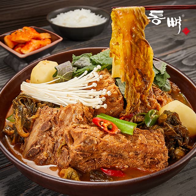 혼밥집밥 우거지 감자탕 뼈해장국 뼈찜 국밥