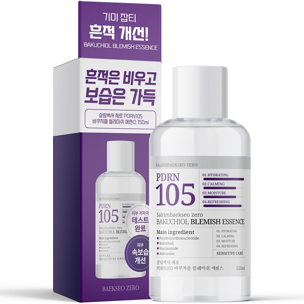 살림백서 살림백서 제로 PDRN 105 바쿠치올 에센스 150ml