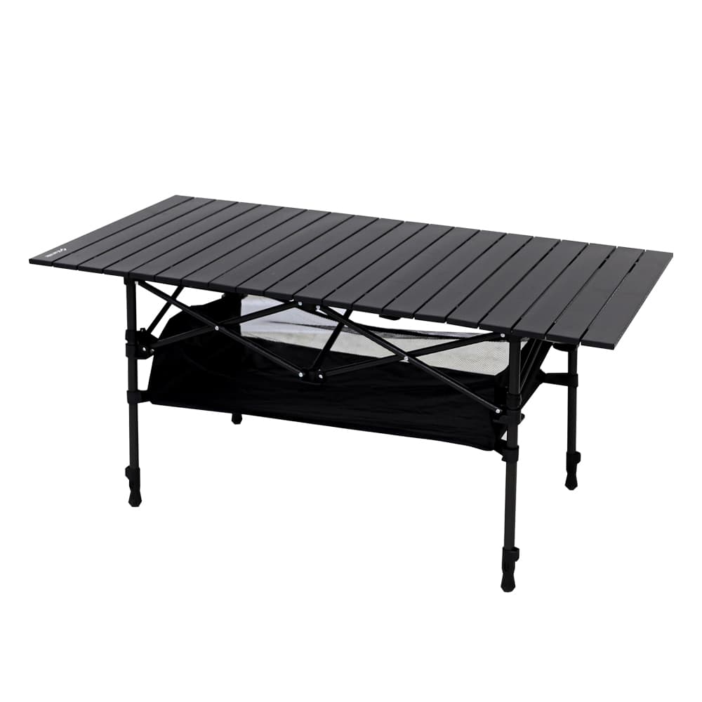 Karnik Sports 카르닉 접이식 캠핑 테이블 2단 높이조절 ACT 대형 블랙 - 최저가 79,000원