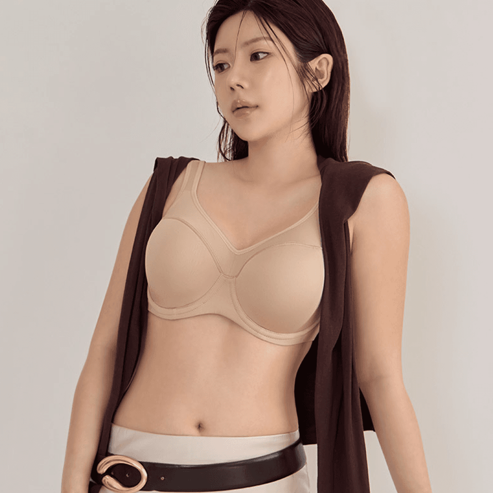 아이엠로라 - LORA [브라샵로라] 큰 컵 브라 로라샵 아이엠로라 플렉시 몰드 풀컵 - 버프베이지 E컵 F컵 G컵