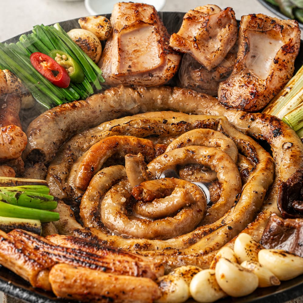 고기중독 공식 고기중독 초벌 소곱창 대창 막창 200g 염통