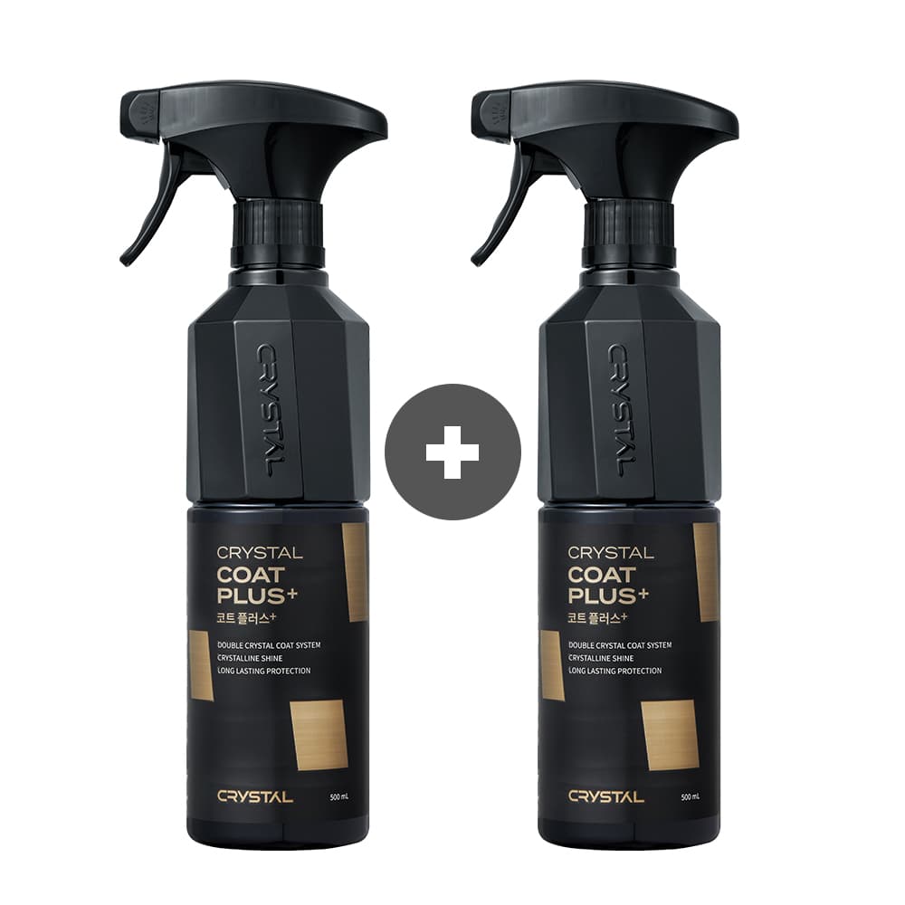 Bullsone공식몰 불스원 뉴 크리스탈코트 플러스 유리막코팅제 물왁스 500ml