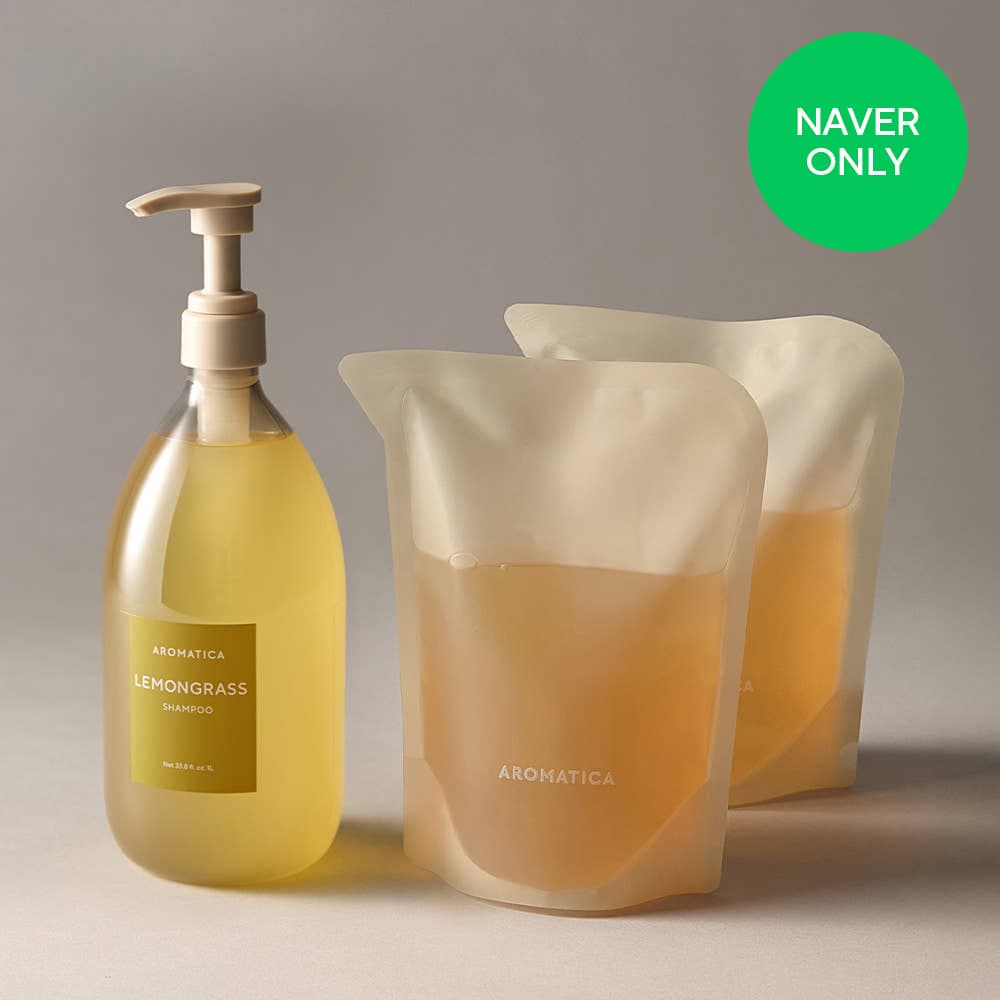 AROMATICA 아로마티카 레몬그라스 탈모케어 샴푸 2L 세트 - 최저가 29,900원
