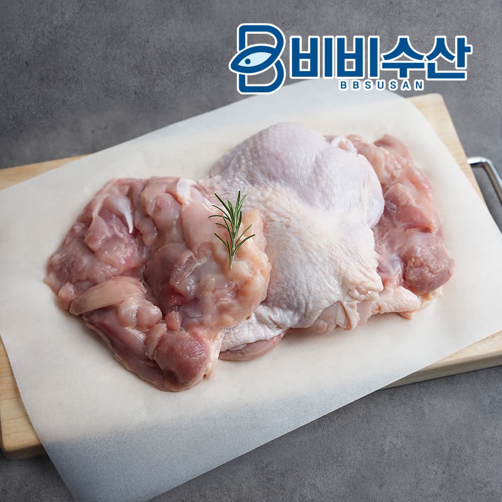 비비수산 닭정육 뼈없는 순살 닭다리살 2kg