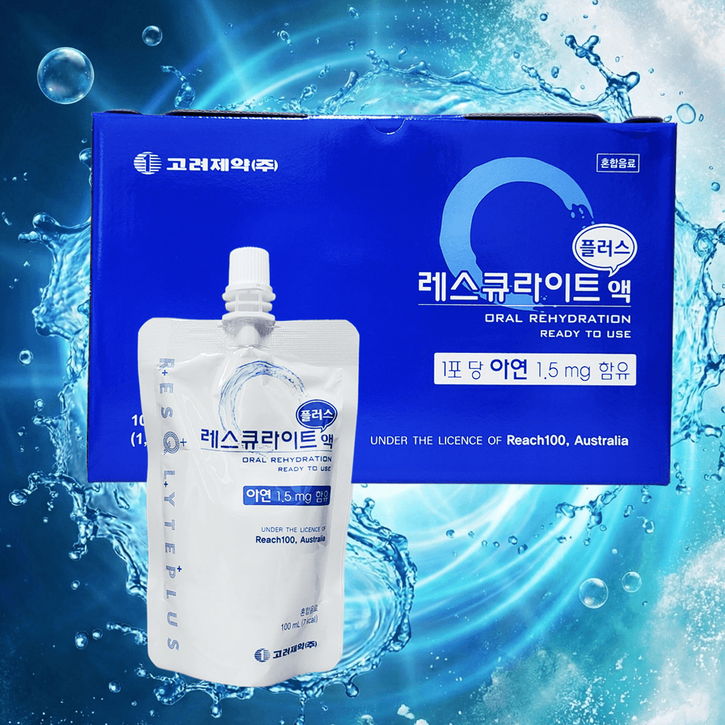 84년생 부엉이 고려제약 레스큐라이트 플러스액 12포