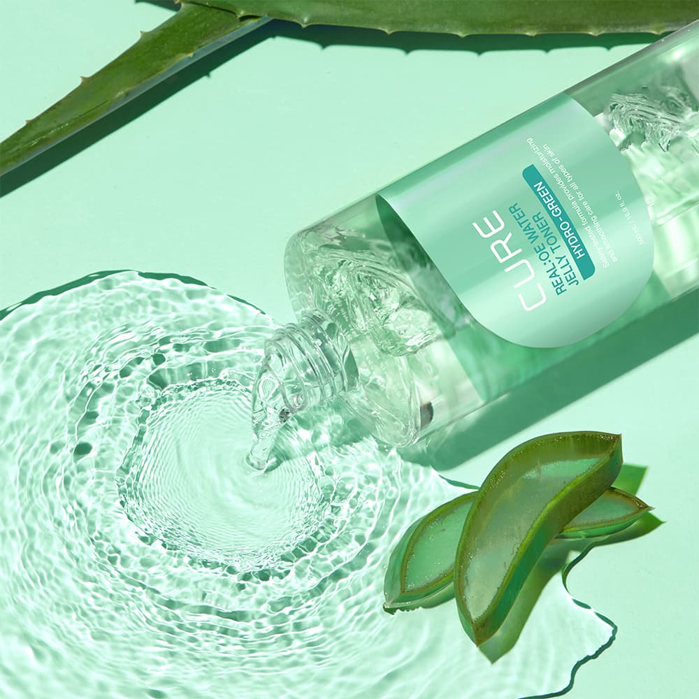김정문알로에 큐어 알로에 워터 젤리토너 500ml - 최저가 17,000원