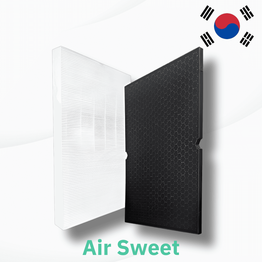 에어스윗필터 위닉스 공기청정기 필터 제로S 2.0 AZSE430-JWK 헤파 탈취 1세트