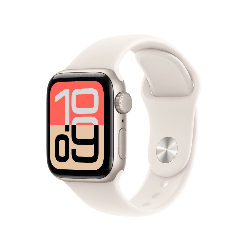 애플 공식 브랜드스토어 애플워치 SE 3 GPS 스타라이트 40mm 스포츠밴드