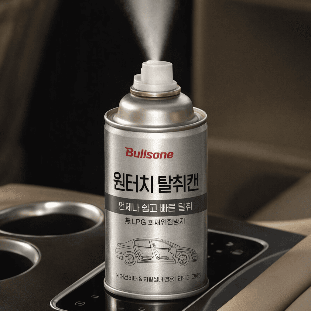 Bullsone공식몰 불스원 살라딘 원터치 탈취캔 연막탈취제