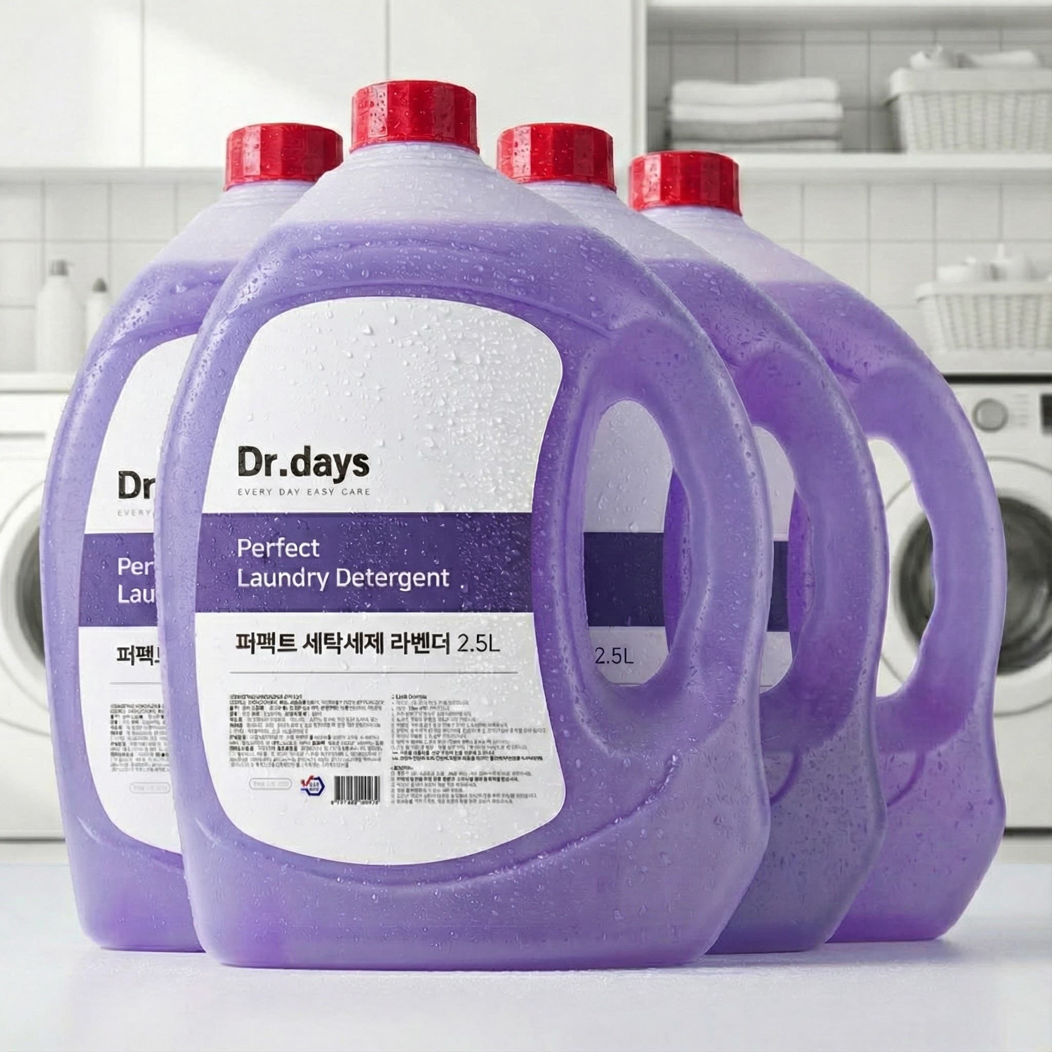 닥터데이즈 닥터데이즈 세탁세제 라벤더 2.5L 4개