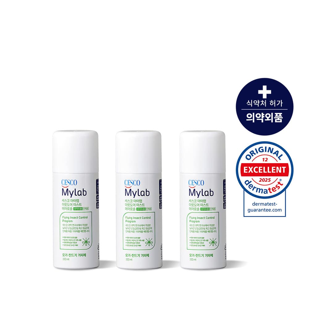 세스코몰 세스코 마이랩 아웃도어 미스트 모기기피제 100ml x 3개