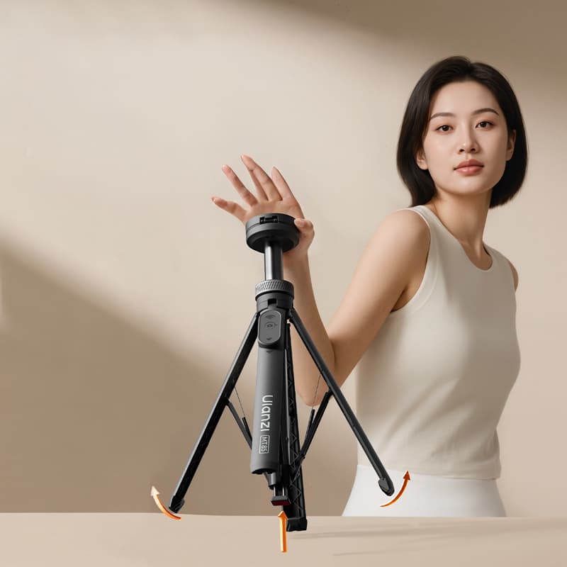 스튜디오가온 울란지 셀카봉 맥세이프 삼각대 MT-85 스마트폰 거치 블루투스 리모컨