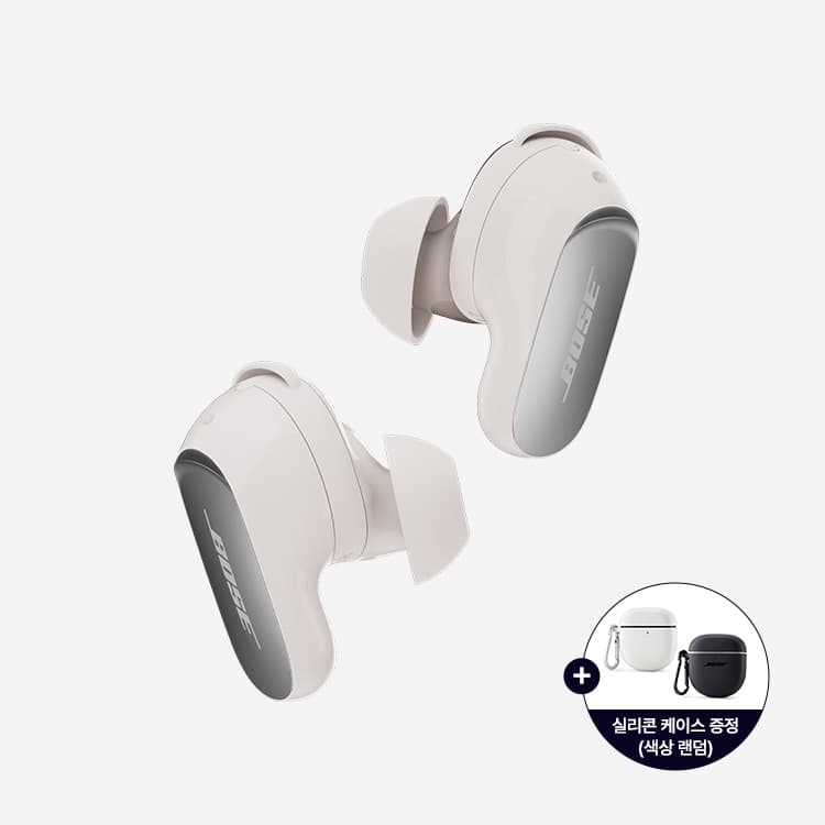 보스 공식스토어 BOSE 보스 QC 울트라 이어버드 2세대 화이트스모크