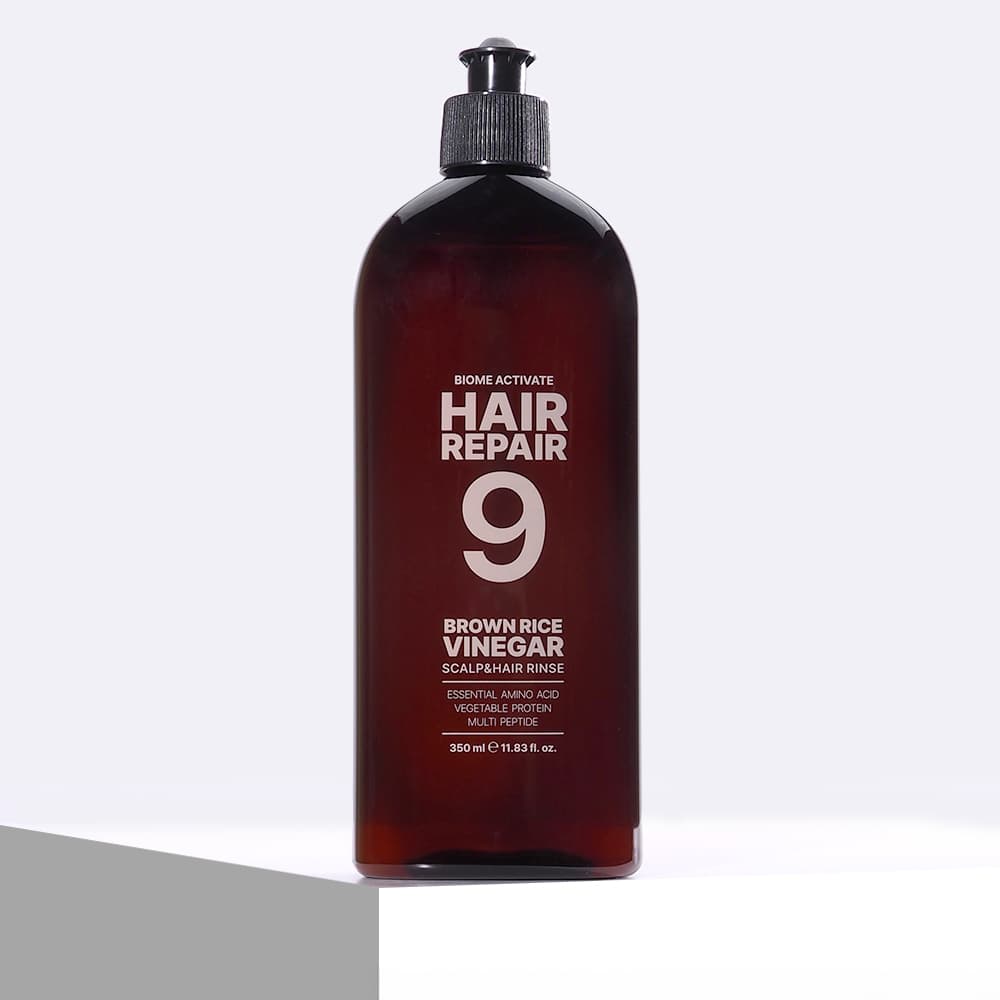 바이옴 액티베이트 헤어리페어9 현미식초 스칼프 & 헤어 린스 350ml