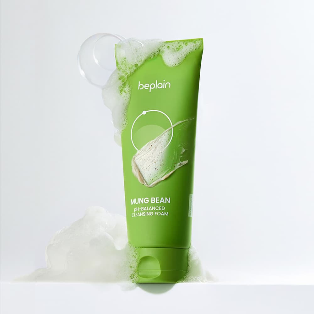 비플레인 beplain 대용량 비플레인 녹두 약산성 클렌징폼 160ml