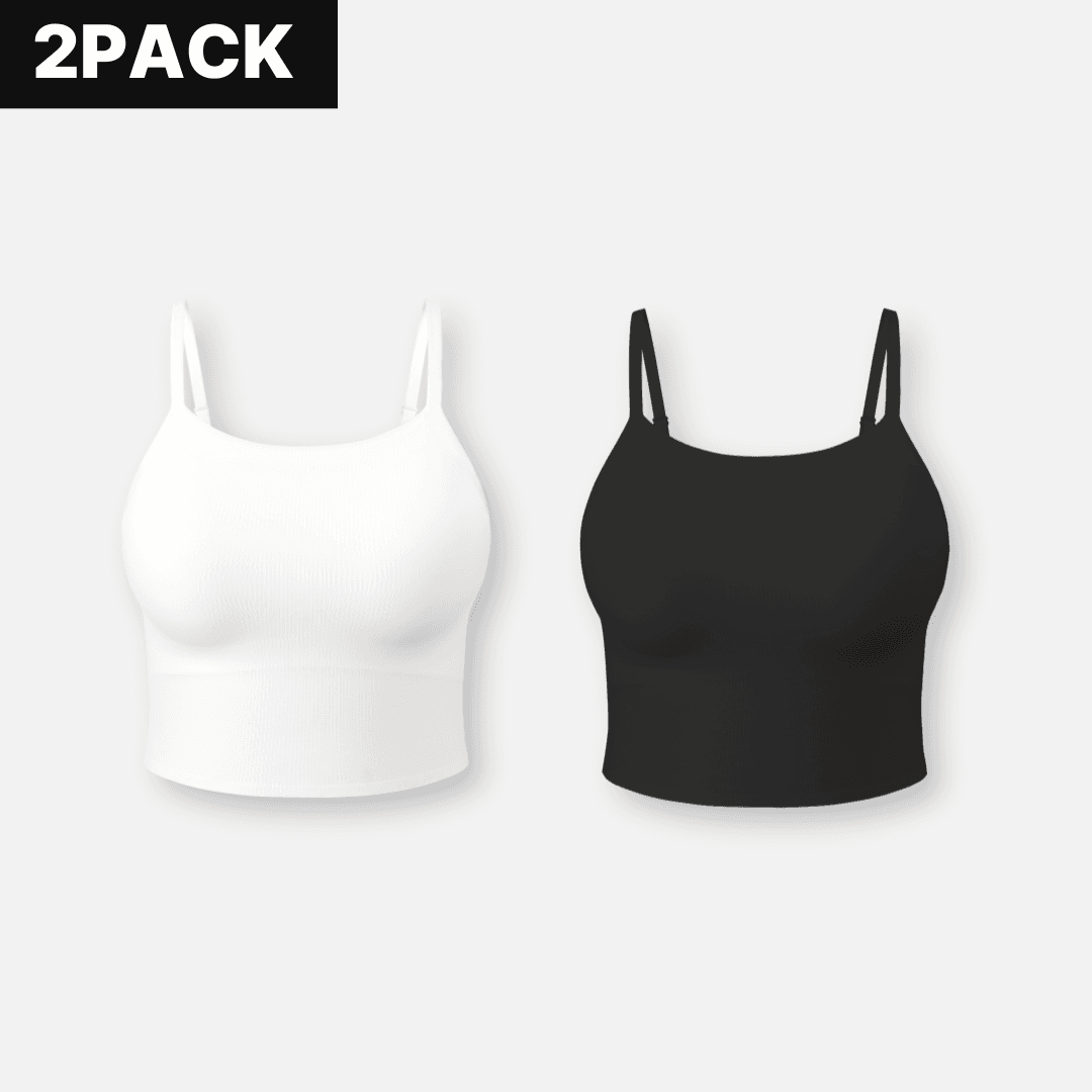 아나콘다이너웨어 슬림업 나시 크롭탑 2pack (A~E컵) - 최저가 64,000원