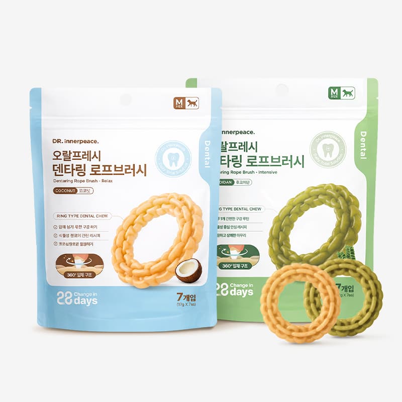 바잇미 Inc. 개껌 강아지껌 치석제거껌 강아지덴탈껌 양치 7개입