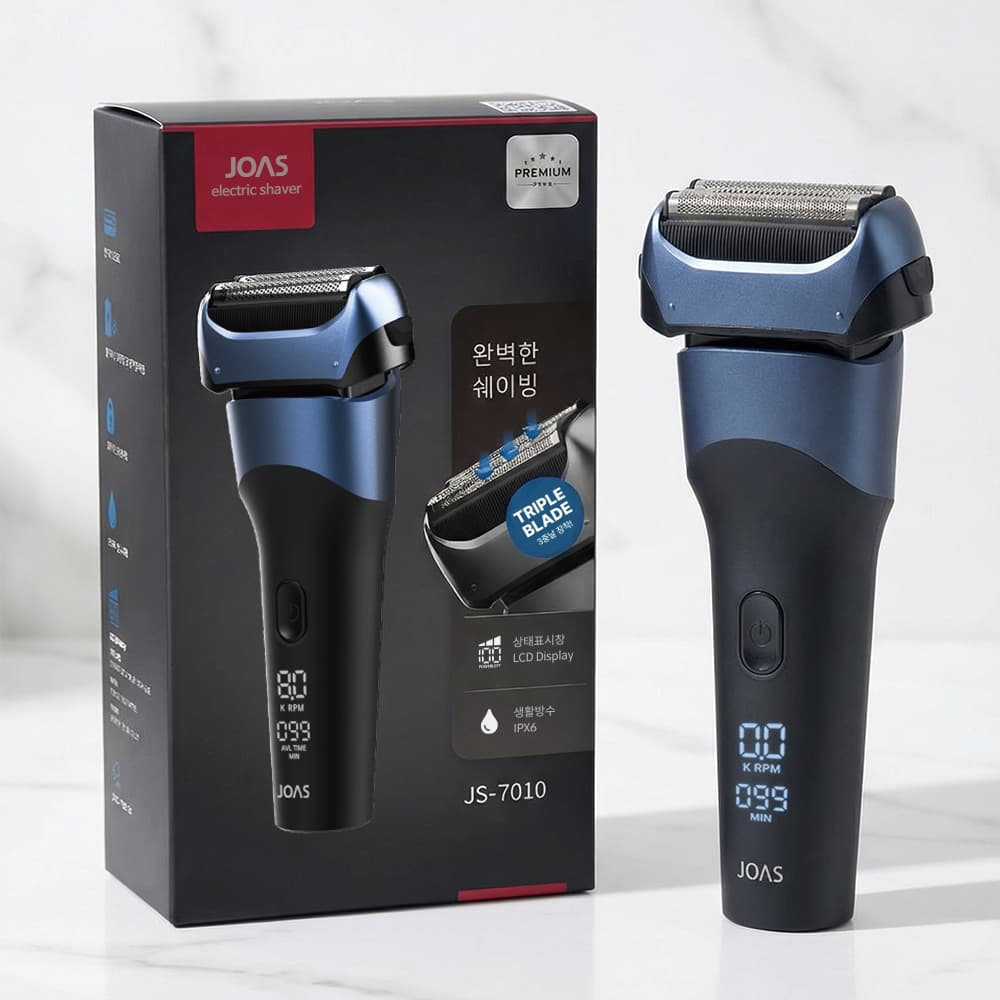 조아스 스토어 조아스 전기면도기 트리플 블레이드 JS-7010 생활방수 - 최저가 39,800원