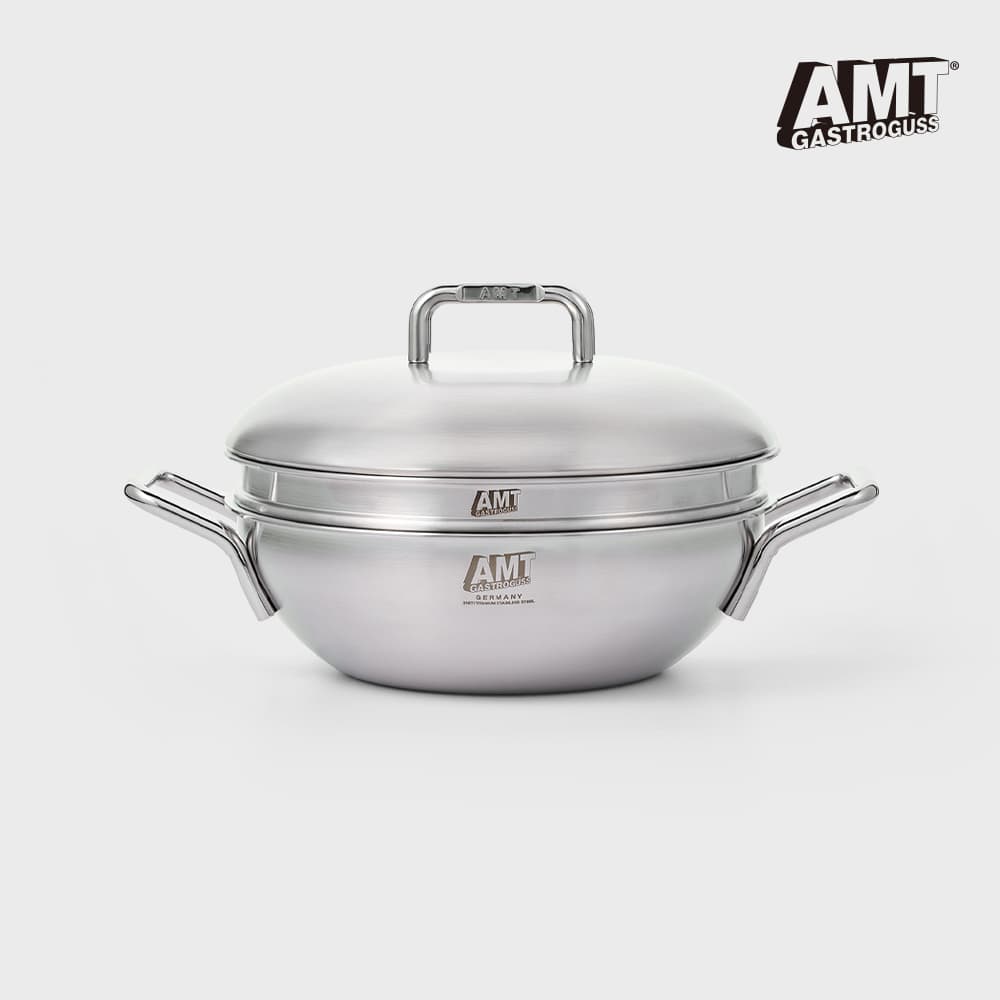 AMT 코리아 AMT 샤프 26cm 파티웍 316Ti 스텐냄비 - 최저가 275,000원
