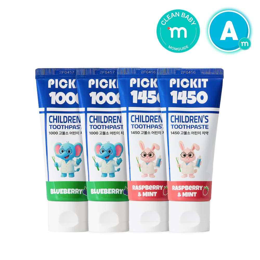 픽킷 픽킷 주니어 고불소 치약 1450ppm 60g 4개입 - 최저가 21,420원