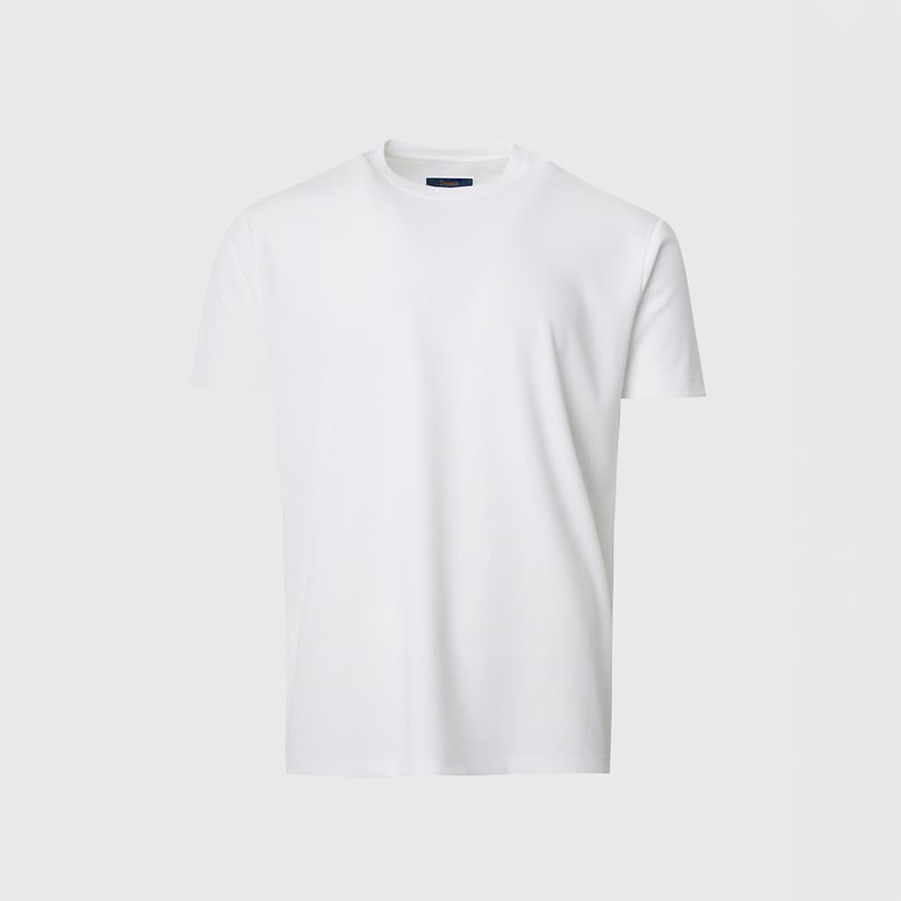 트러수트 트러스트 테일러드 세미 머슬핏 정장 반팔 티셔츠 - 최저가 39,000원
