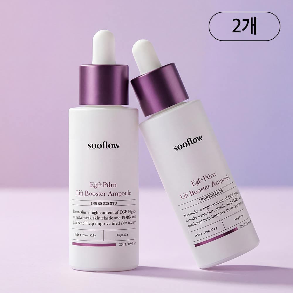 수플로우 수플로우 EGF+PDRN 콜라겐 판테놀 앰플 30ml, 2개 - 최저가 34,800원