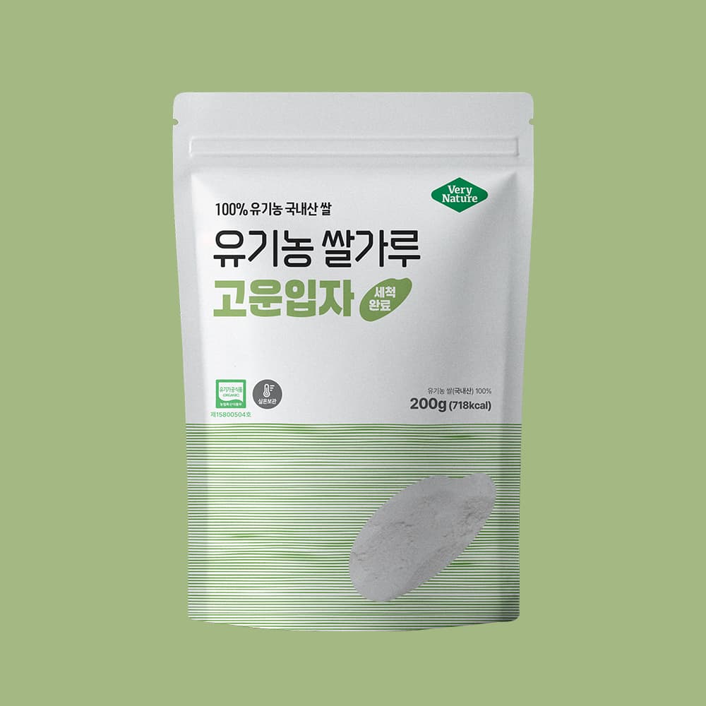 베리네이처 베리네이처 유기농 쌀가루 고운입자 200g 외 2종 - 최저가 5,800원