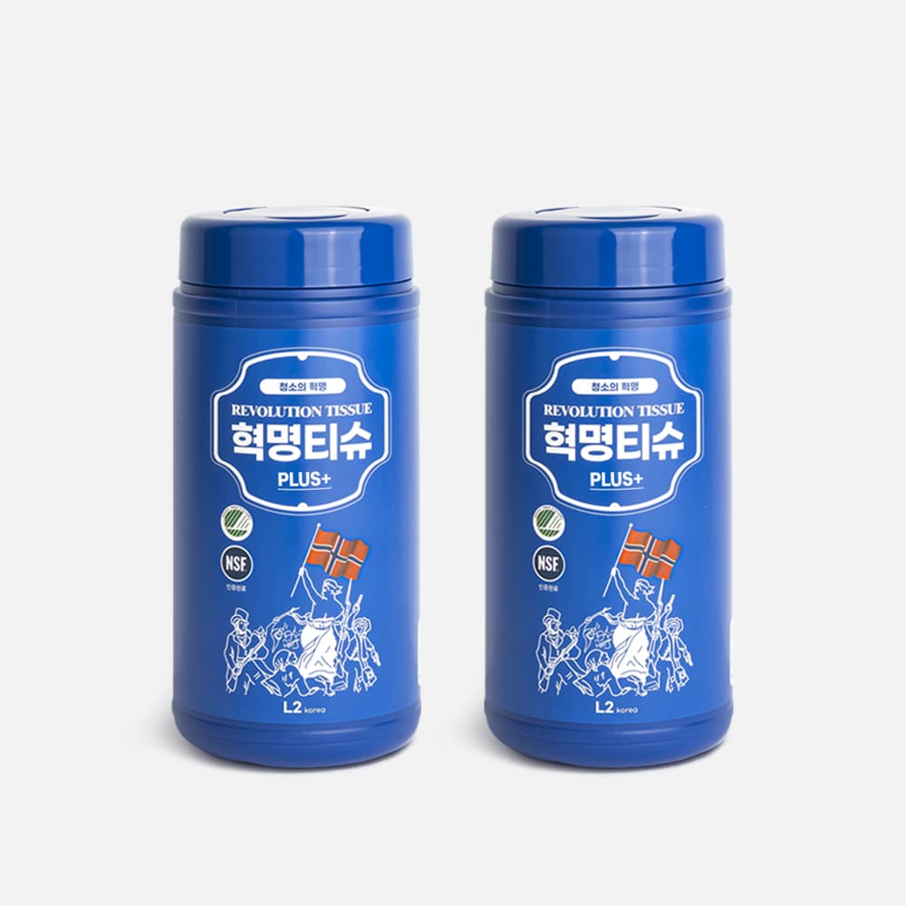 혁명티슈 L2 혁명티슈 세정티슈 80매 2팩 - 최저가 21,500원